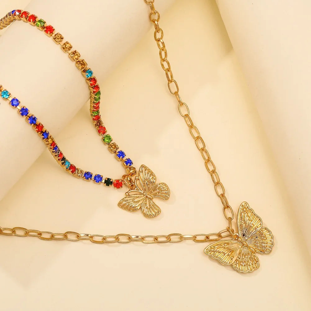 Butterfly Choker Necklace