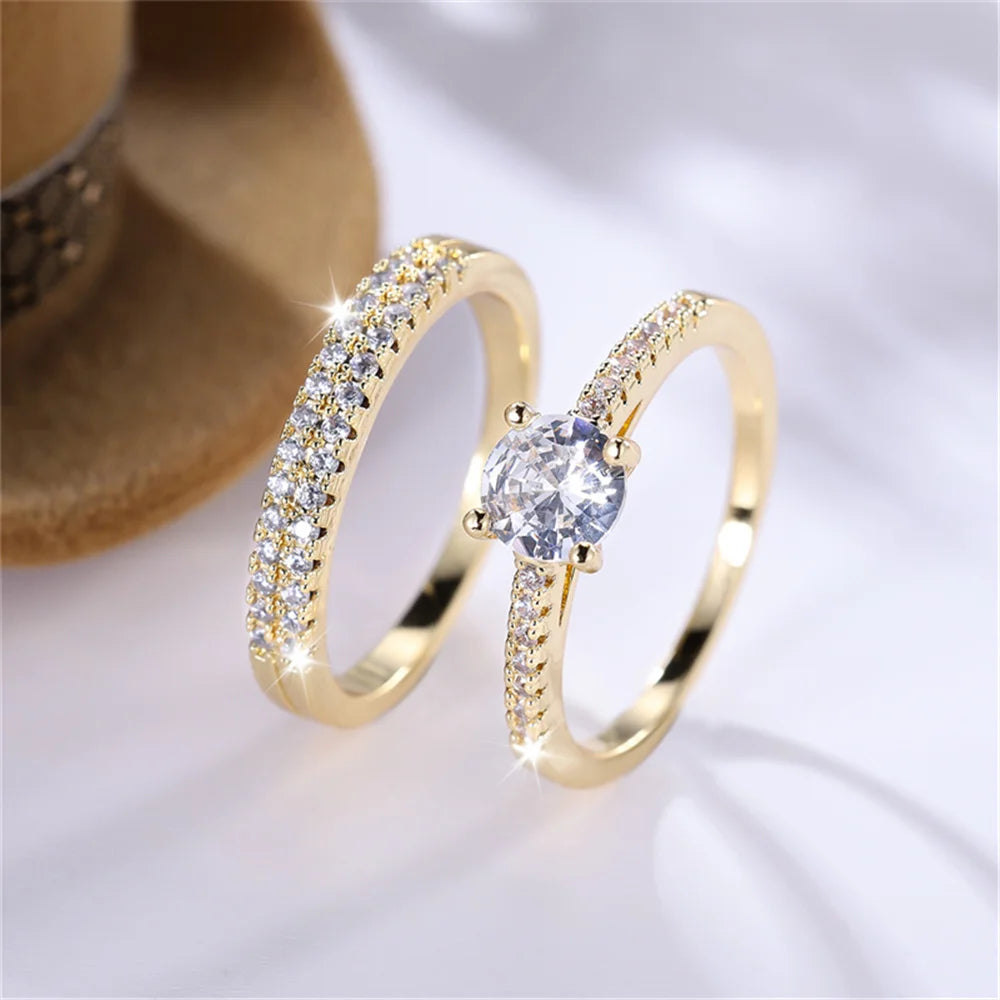 Zircon Ring Set