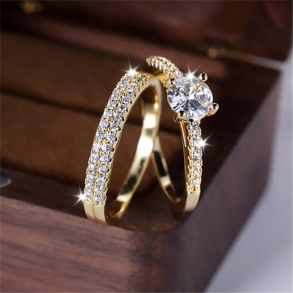 Zircon Ring Set